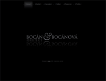 Tablet Screenshot of bocanarch.sk